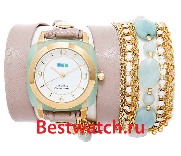 Часы La Mer С цепочками и подвесками LMMULTIACE001